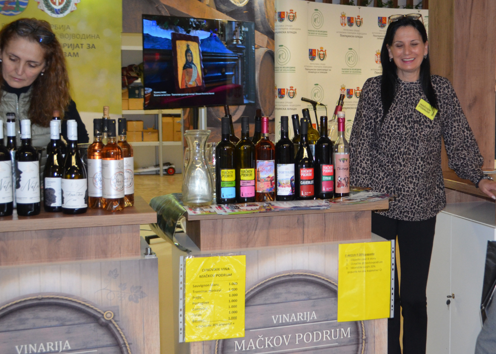 vino, vinski turizam, Vojvodina, Mačkov podrum, atrakcija, degustacija, Sajam turizma, Beograd, Putovanja i turizam, 2026