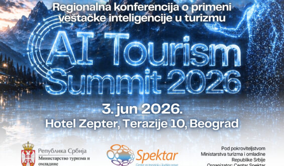 Regionalna konferencija AI Tourism Summit 2026 u Beogradu, 3. juna 2026.