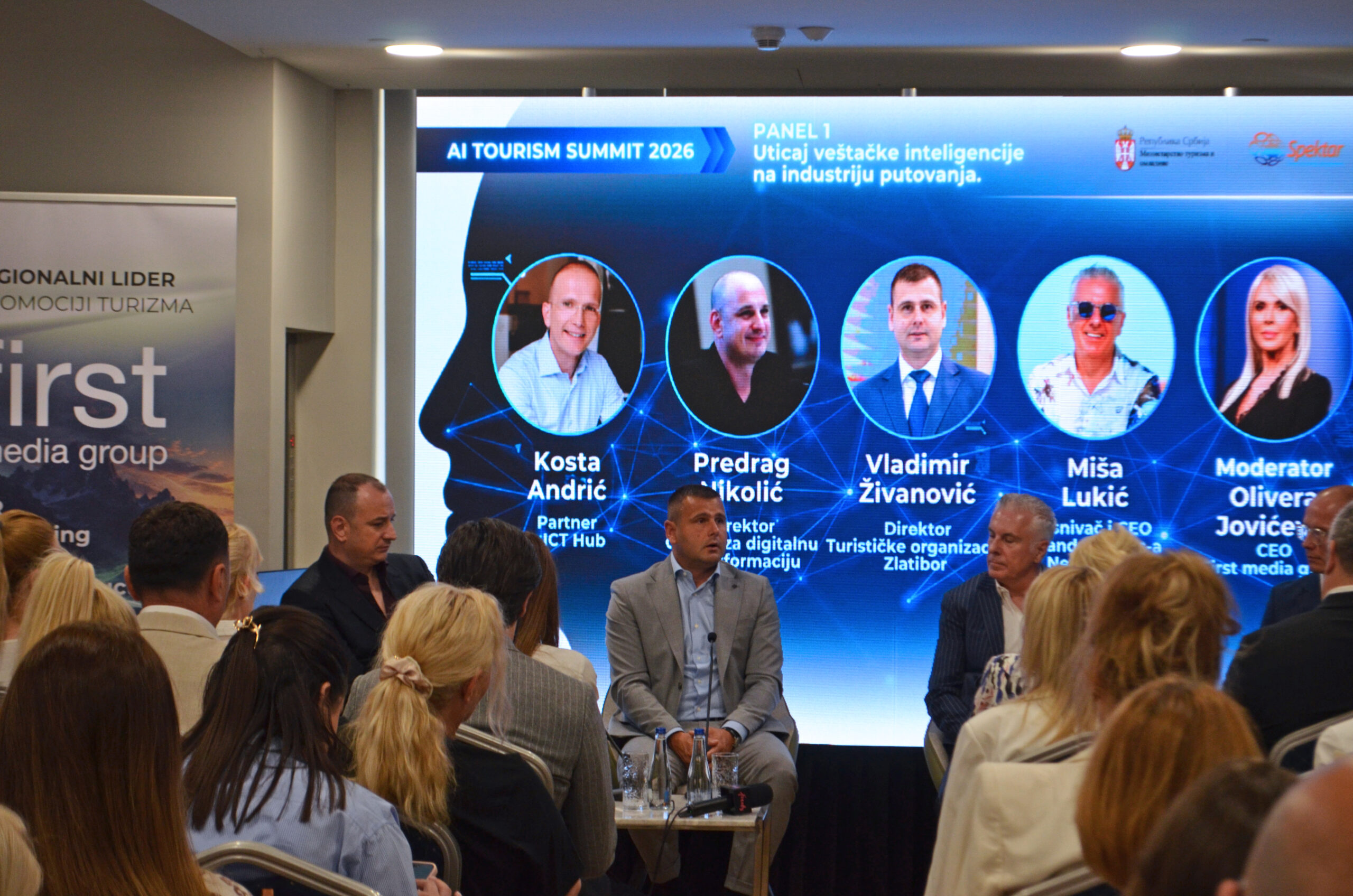 AI Tourism Summit 2026, regionalna konferencija, Beograd, Ministarstvo turizma i omladine, marketinška podrška, First media group